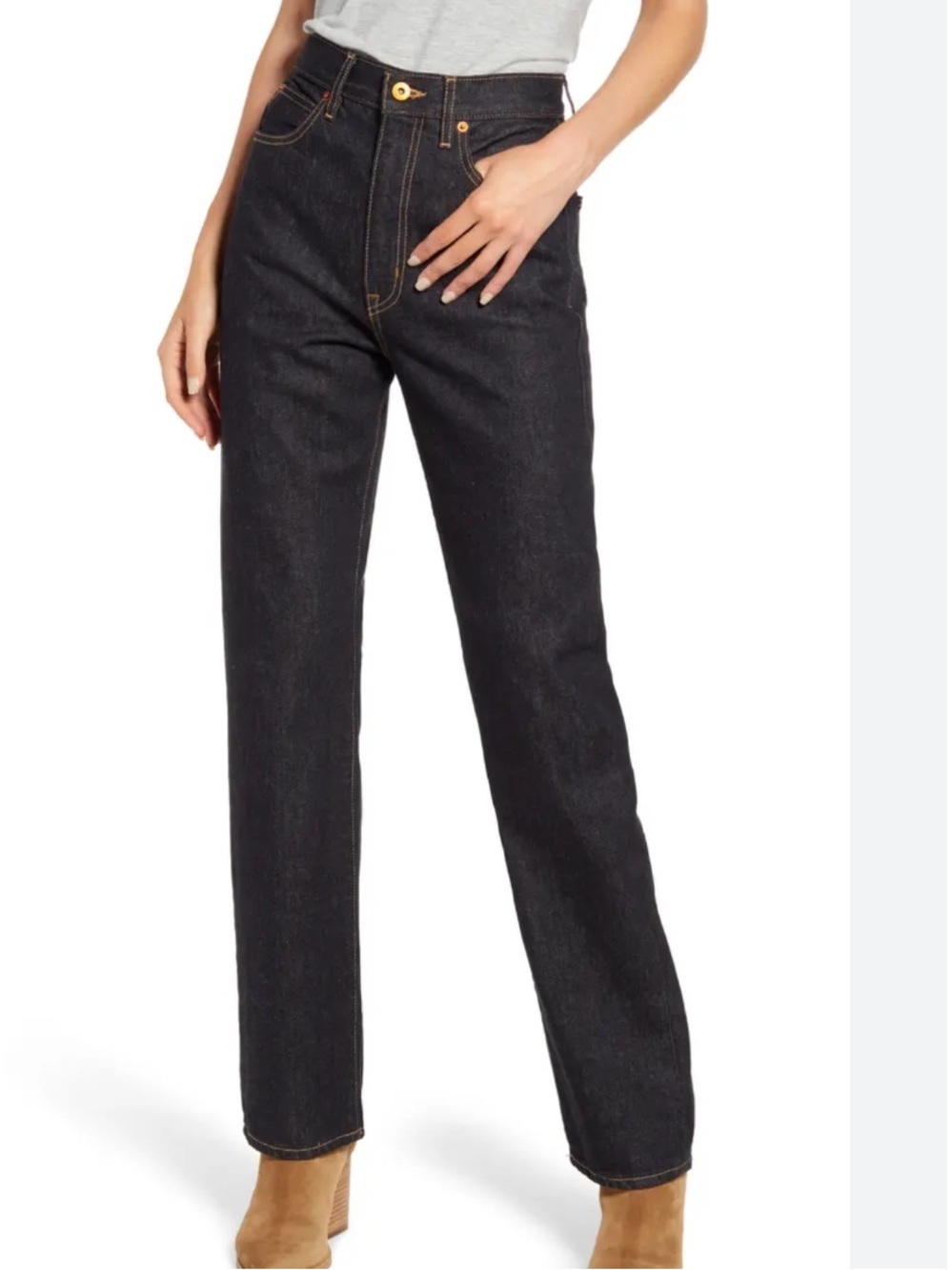 SLVRLAKE NWOT London 100% Cotton Jeans Size 28 in Empty Sky